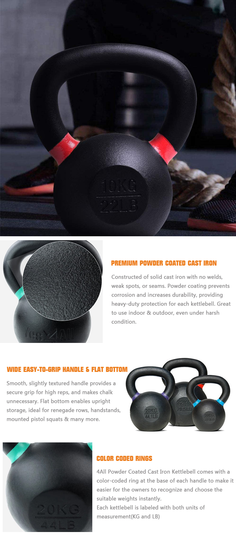 Kettlebell Set manufacturer