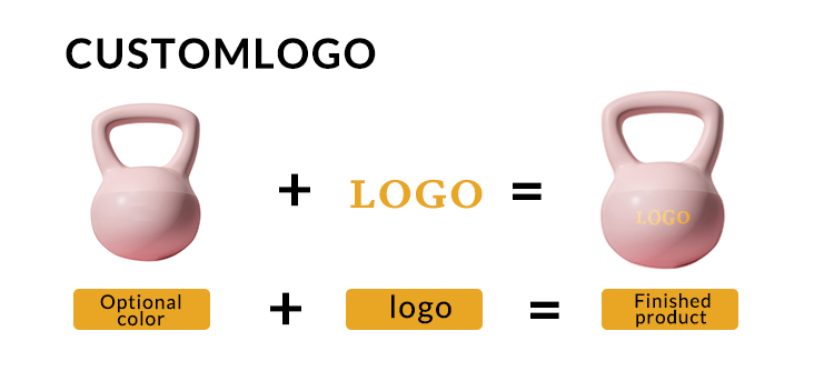 Custom Logo Soft Kettlebell